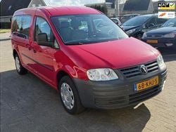 Rood Gebruikt 2009 VW Caddy Maxi Trendline MPV | € 4.950 (Super prijs)