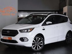 Wit Gebruikt 2018 Ford Kuga ST-Line SUV | € 13.599 (Super prijs)
