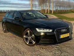 Zwart Gebruikt 2017 Audi A6 Stationwagen | € 18.500