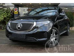 Zwart, metallic lak Gebruikt 2021 Mercedes EQC400 AMG line SUV | € 55.500