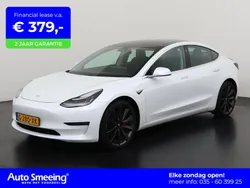 Wit Gebruikt 2020 Tesla Model 3 Performance Sedan | € 28.895 (Eerlijke prijs)