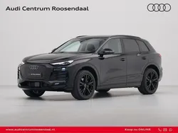 Zwart Nieuw 2025 Audi Q6 e-tron SUV | € 59.940