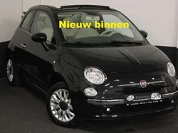 Zwart Gebruikt 2015 Fiat 500C Lounge Cabriolet | € 9.750 (Eerlijke prijs)