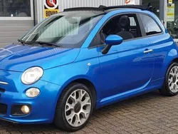 Blauw Gebruikt 2015 Fiat 500C Cabriolet | € 7.450 (Super prijs)