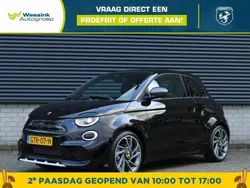 Zwart Nieuw 2024 Abarth 500e Turismo Hatchback | € 30.785 (Goede deal)