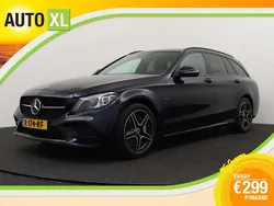 Zwart Gebruikt 2021 Mercedes C300e AMG Stationwagen | € 26.740 (Super prijs)