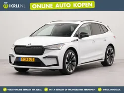 Wit Gebruikt 2023 Skoda Enyaq iV SportLine SUV | € 44.950