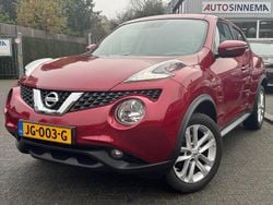 Rood (metallic) Gebruikt 2016 Nissan Juke Acenta SUV | € 11.495 (Eerlijke prijs)