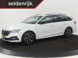 Wit Gebruikt 2021 Skoda Octavia Sport Stationwagen | € 15.900 (Eerlijke prijs)