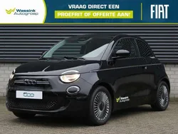 Zwart Nieuw 2024 Fiat 500e Comfort Hatchback | € 26.900 (Eerlijke prijs)