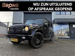 Zwart, metallic lak Gebruikt 2004 Mercedes G55 AMG AMG SUV | € 54.895 (Duur)