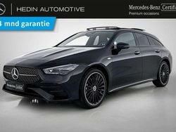 Zwart Gebruikt 2025 Mercedes CLA250e Shooting Brake AMG line Stationwagen | € 48.900