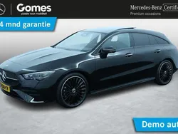 Zwart Gebruikt 2024 Mercedes CLA200 Shooting Brake AMG line Stationwagen | € 46.950 (Eerlijke prijs)