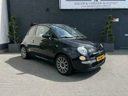 Zwart Gebruikt 2010 Fiat 500C Lounge Cabriolet | € 7.450 (Duur)