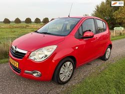 Rood Gebruikt 2009 Opel Agila Enjoy Hatchback | € 2.950 (Eerlijke prijs)