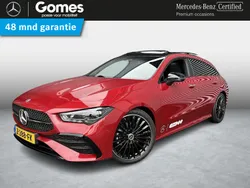 Rood Gebruikt 2024 Mercedes CLA180 Shooting Brake AMG line Stationwagen | € 44.950