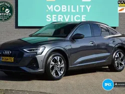 Grijs Gebruikt 2021 Audi e-tron Sportback S-Line SUV | € 39.964 (Eerlijke prijs)