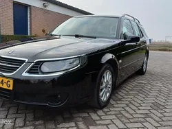 Zwart Gebruikt 2007 Saab 9-5 Linear Stationwagen | € 6.995 (Duur)