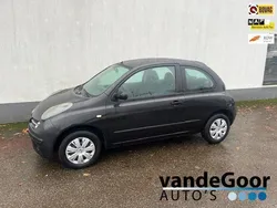 Zwart, metallic lak Gebruikt 2007 Nissan Micra Visia Hatchback | € 1.650 (Eerlijke prijs)