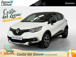 Twotone blanc nacré / noir et Gebruikt 2019 Renault Captur Intens SUV | € 14.435 (Eerlijke prijs)
