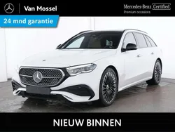 Wit Gebruikt 2024 Mercedes E300 AMG line Stationwagen | € 65.945