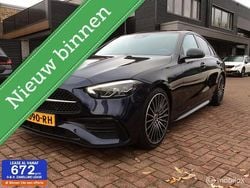 Blauw Gebruikt 2022 Mercedes C200 AMG line Sedan | € 41.950 (Eerlijke prijs)