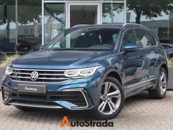 Blauw Gebruikt 2021 VW Tiguan R-line SUV | € 32.900 (Eerlijke prijs)