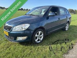 Blauw Gebruikt 2012 Skoda Fabia GreenLine Stationwagen | € 1.599 (Super prijs)