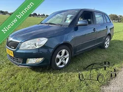 Blauw Gebruikt 2012 Skoda Fabia GreenLine Stationwagen | € 1.599 (Super prijs)