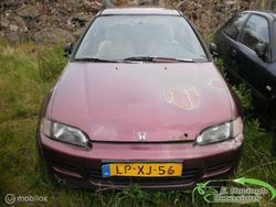 Rood Gebruikt 1995 Honda Civic Coupé | € 1.750