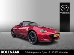 Rood Nieuw 2025 Mazda MX5 Exclusive-Line Cabriolet | € 42.895 (Eerlijke prijs)