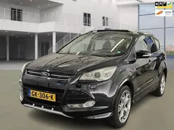 Zwart Gebruikt 2015 Ford Kuga Titanium SUV | € 8.950 (Super prijs)