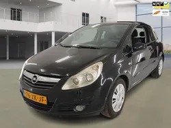 Zwart Gebruikt 2008 Opel Corsa Enjoy Hatchback | € 1.450 (Eerlijke prijs)
