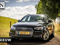 Zwart Gebruikt 2017 Audi A4 S-Line Stationwagen | € 18.740 (Super prijs)
