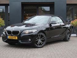 Zwart Gebruikt 2016 BMW 218 Executive Cabriolet | € 17.950 (Eerlijke prijs)