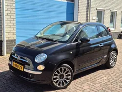 Zwart Gebruikt 2015 Fiat 500C Lounge Cabriolet | € 7.990 (Goede deal)