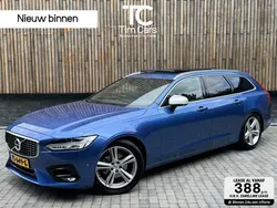 Blauw Gebruikt 2018 Volvo V90 R-Design Stationwagen | € 23.950 (Iets duurder)