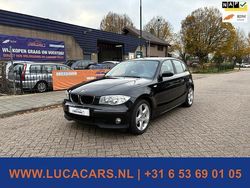 Zwart Gebruikt 2007 BMW 116 Sport Line Hatchback | € 2.495 (Super prijs)