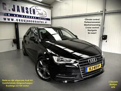 Zwart Gebruikt 2016 Audi A3 Sportback Ambiente Hatchback | € 10.999 (Super prijs)