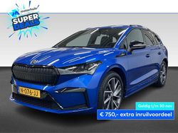 Blauw Gebruikt 2021 Skoda Enyaq iV SportLine SUV | € 24.995 (Eerlijke prijs)