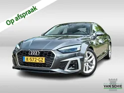 Grijs Gebruikt 2021 Audi A5 Sportback S-Line Hatchback | € 29.400 (Super prijs)