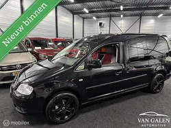 Zwart Gebruikt 2008 VW Caddy Maxi Highline MPV | € 13.999