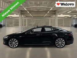 Zwart Gebruikt 2014 Tesla Model S Sedan | € 19.950