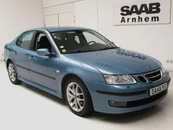 Blauw, metallic lak Gebruikt 2007 Saab 9-3 Vector Sedan | € 8.495