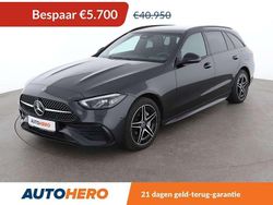 Grijs Gebruikt 2022 Mercedes C300e AMG line Stationwagen | € 35.449 (Super prijs)