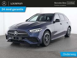 Blauw Gebruikt 2024 Mercedes C300e AMG Stationwagen | € 49.945 (Iets duurder)