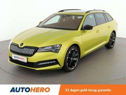 Geel Gebruikt 2020 Skoda Superb SportLine Stationwagen | € 27.149 (Iets duurder)
