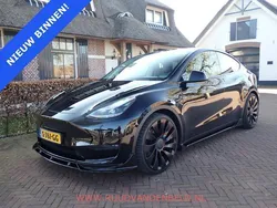 Zwart Gebruikt 2022 Tesla Model Y Performance SUV | € 41.900 (Goede deal)