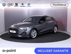 Grijs Gebruikt 2024 Audi A3 Sportback S-Line Hatchback | € 34.949 (Super prijs)
