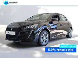 Zwart Gebruikt 2022 Peugeot e-208 Active Hatchback | € 17.925